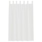 vidaXL Κουρτίνες Voile με βρόχους 2 τεμάχια Λευκό 140x175 cm