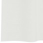 vidaXL Κουρτίνες Voile με βρόχους 2 τεμάχια Λευκό 140x175 cm