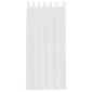 vidaXL Κουρτίνες Voile με βρόχους 2 τεμάχια Λευκό 140x245 cm