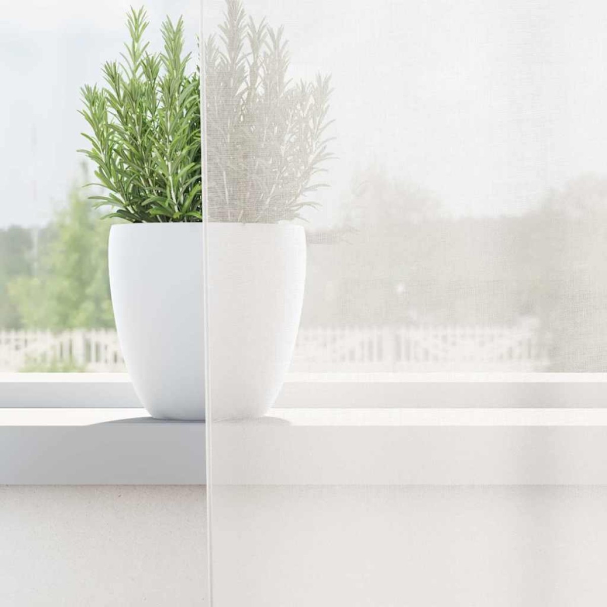 vidaXL Κουρτίνες Voile με βρόχους 2 τεμάχια Λευκό 140x260 cm