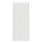 vidaXL Κουρτίνες Voile με βρόχους 2 τεμάχια Λευκό 140x260 cm