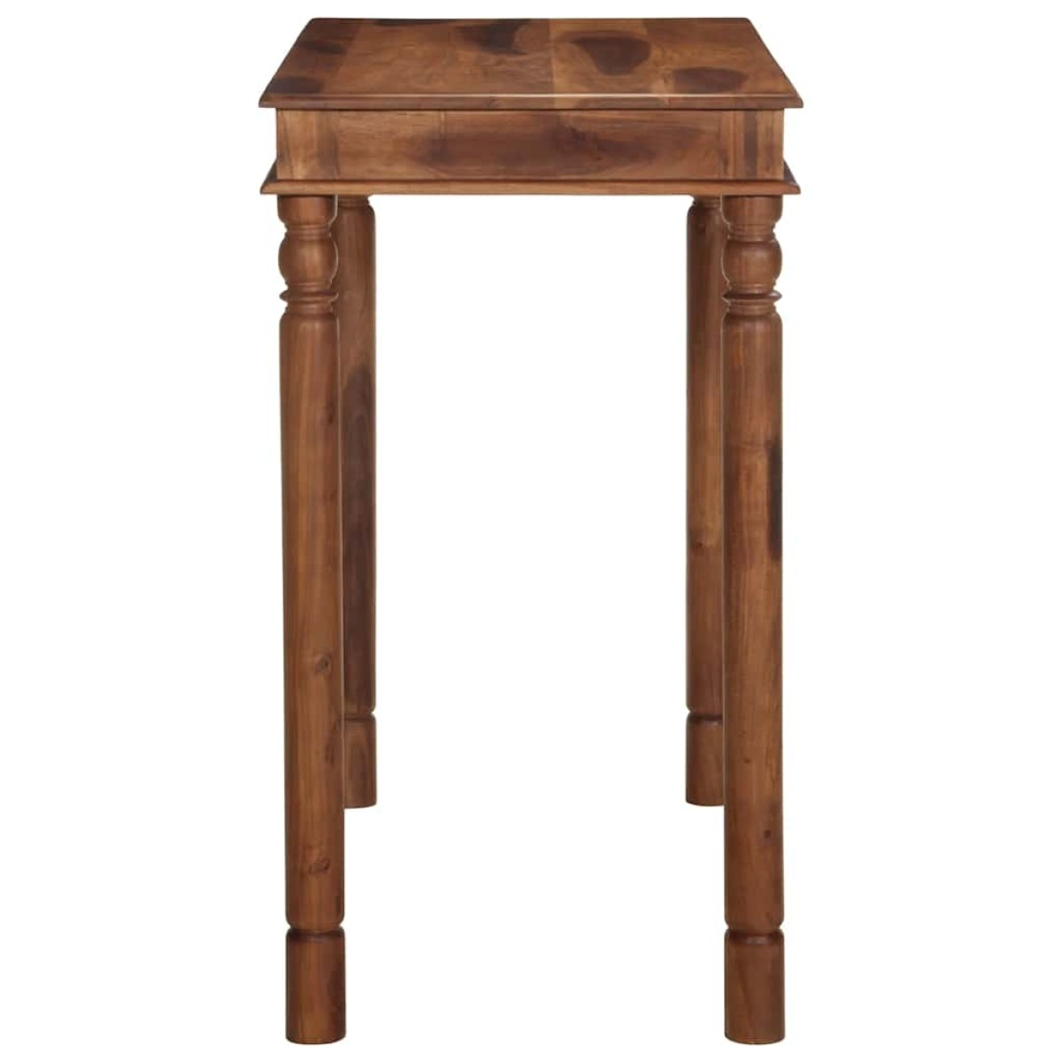vidaXL Τραπέζι Μπαρ 120x60x107 cm Ακακία από Μασίφ Ξύλο
