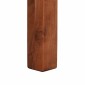 vidaXL Τραπέζι κονσόλας 120x30x76 cm μασίφ ξύλο ακακίας