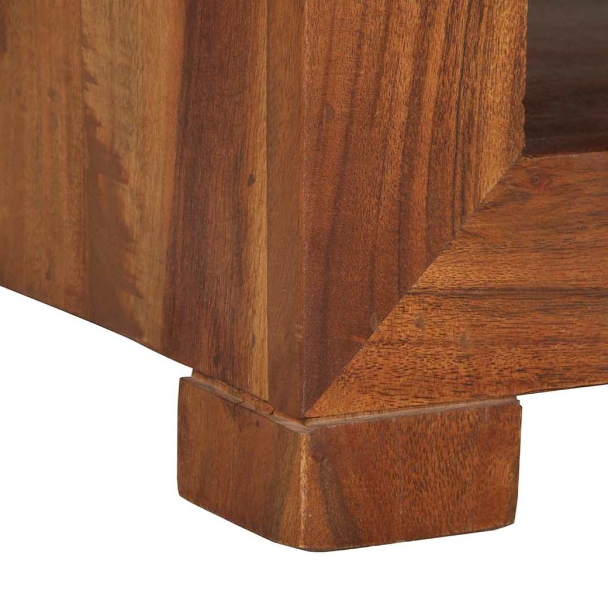 vidaXL Τραπεζάκι Βοηθητικό 37x29x40 εκ. από Μασίφ Ξύλο Ακακίας