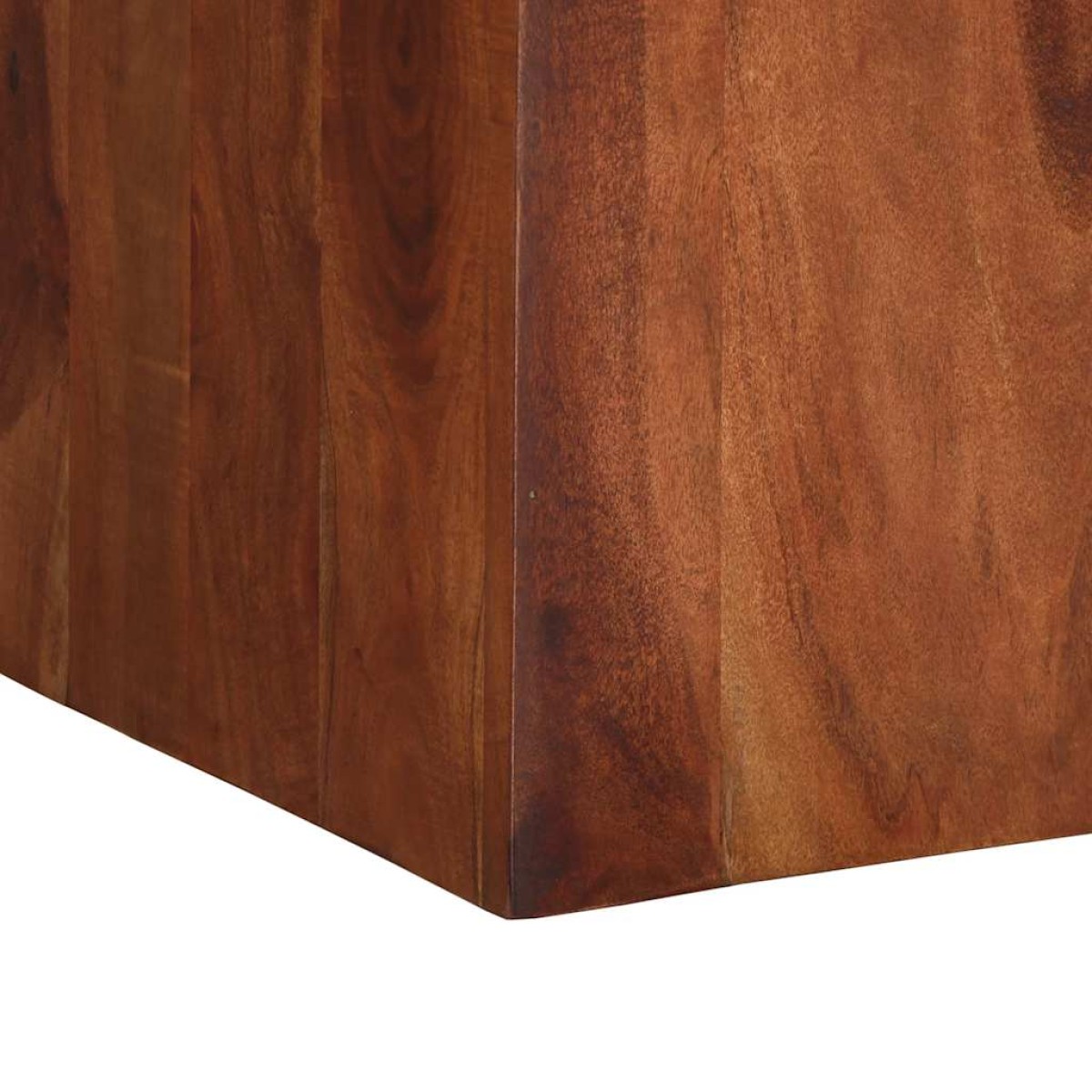 vidaXL Τραπεζαρία 120x120x77 εκ. από Μασίφ Ξύλο Ακακίας