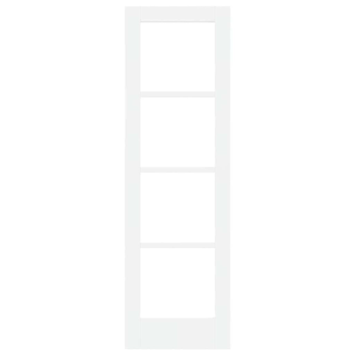 vidaXL Εσωτερική Πόρτα ORKDAL Λευκό Αστράδι 61 x 198,5 εκ.