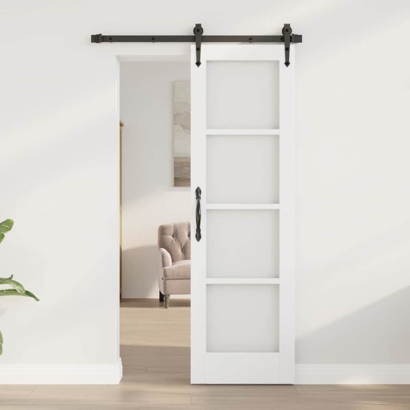 vidaXL Εσωτερική Πόρτα ORKDAL Λευκό Αστράδι 61 x 198,5 εκ.