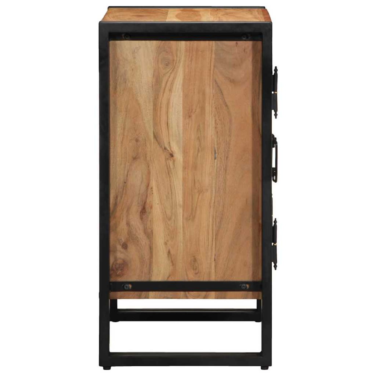 vidaXL Ντουλάπα Παπουτσιών Καφέ 56 x 35 x 70 εκ Μασίφ ξύλο ακακίας