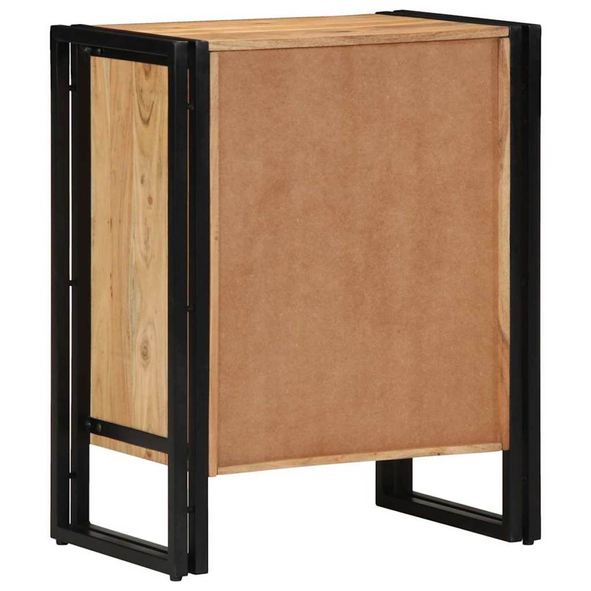vidaXL Ντουλάπα Παπουτσιών Καφέ 56 x 35 x 70 εκ Μασίφ ξύλο ακακίας