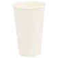 vidaXL Χάρτινα κύπελλα καφέ 1000 τεμάχια 16oz 400ml Λευκό