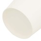 vidaXL Χάρτινα κύπελλα καφέ 1000 τεμάχια 16oz 400ml Λευκό