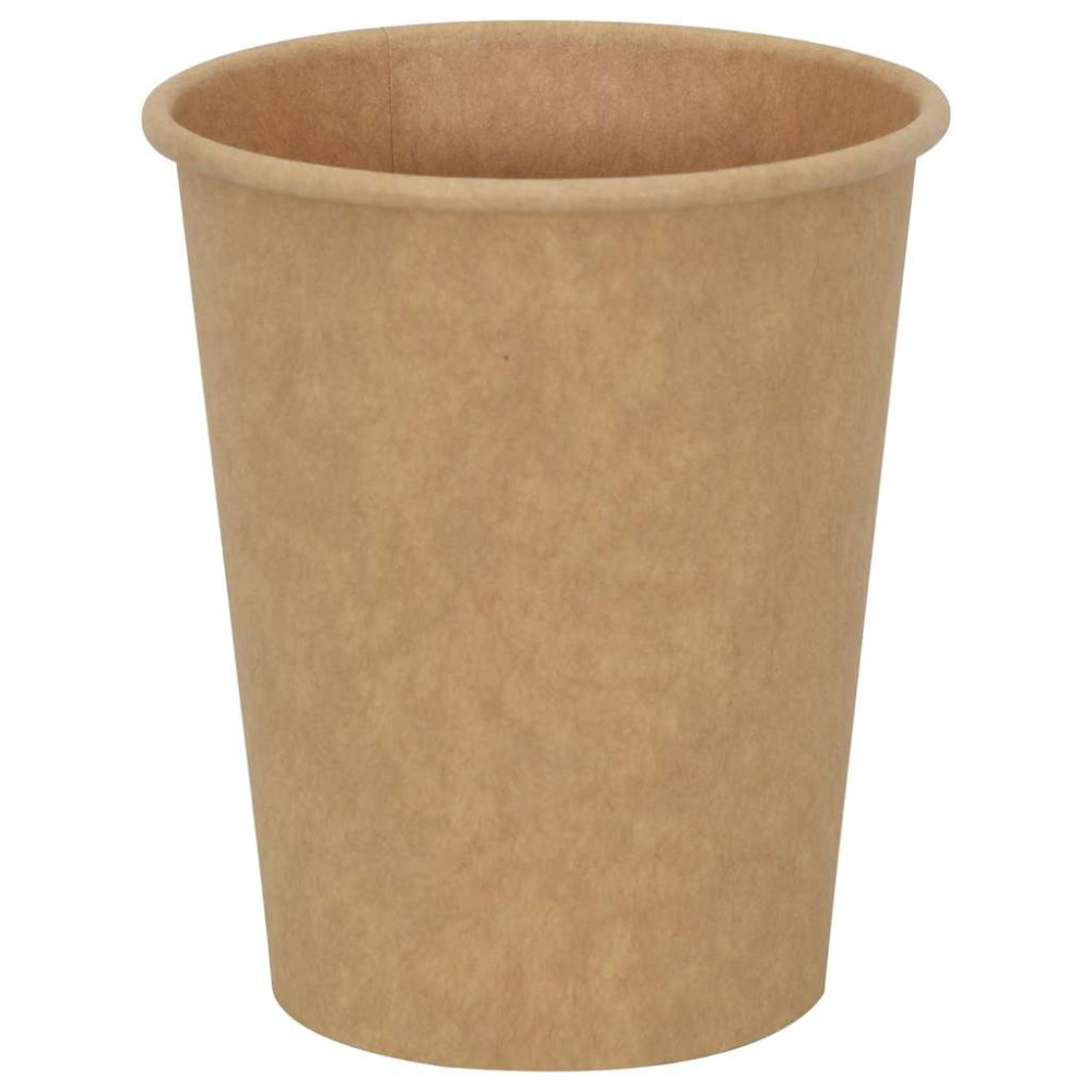 vidaXL Χάρτινα κύπελλα καφέ 1000 τεμάχια 8oz 200ml καφέ