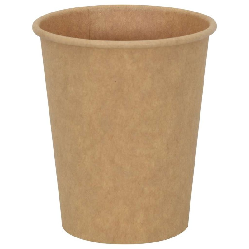 vidaXL Χάρτινα κύπελλα καφέ 1000 τεμάχια 8oz 200ml καφέ