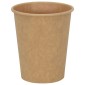 vidaXL Χάρτινα κύπελλα καφέ 1000 τεμάχια 8oz 200ml καφέ