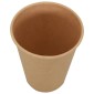 vidaXL Χάρτινα κύπελλα καφέ 1000 τεμάχια 12oz 300ml καφέ