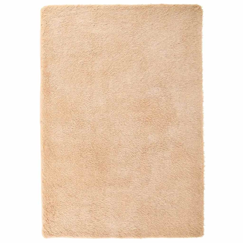 vidaXL Χαλί Shaggy με Ψηλό Πέλος NAVARRA Μπεζ 120x170 εκ. πολυεστέρας