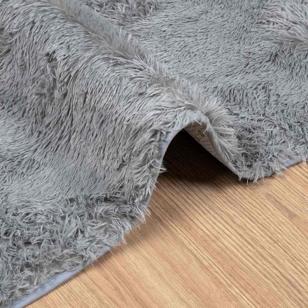 vidaXL Χαλί Shaggy με Ψηλό Πέλος NAVARRA Ανοιχτό Γκρι 240x340 εκ.