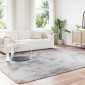 vidaXL Χαλί Shaggy με Ψηλό Πέλος NAVARRA Ασημί Γκρι 240x340 εκ.
