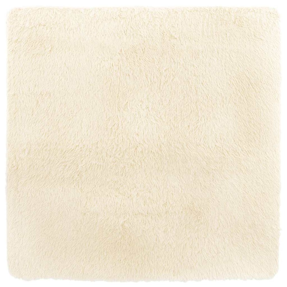 vidaXL Χαλί Shaggy με Ψηλό Πέλος NAVARRA Κρεμ 240x240 εκ. πολυεστέρας