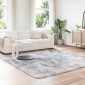 vidaXL Χαλί Shaggy με Ψηλό Πέλος NAVARRA Ασημί Γκρι 240x240 εκ.