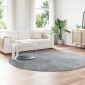 vidaXL Χαλί Shaggy με Ψηλό Πέλος NAVARRA Ανοιχτό Γκρι 240x240 εκ.