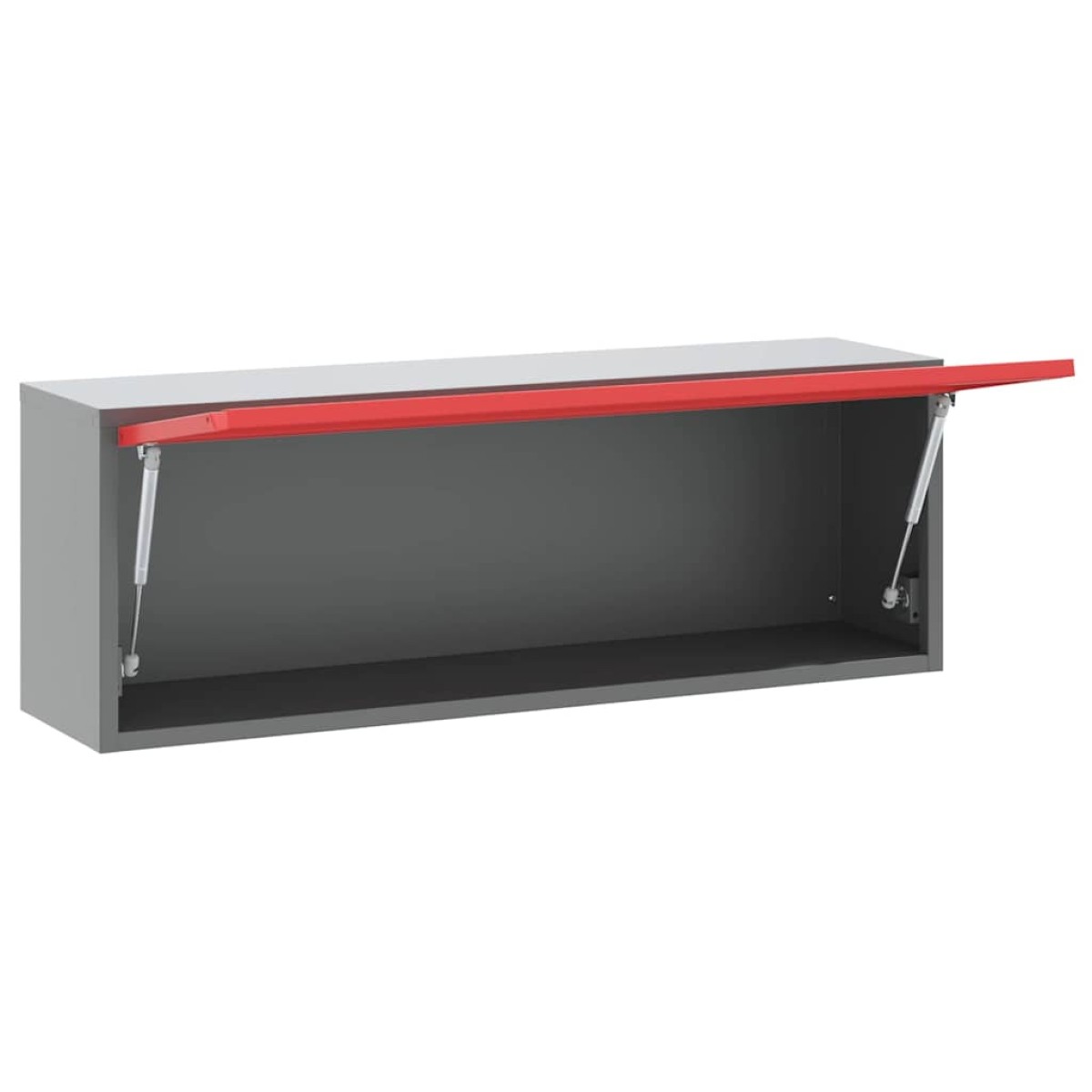vidaXL Ντουλάπα εργαλείων Κόκκινο και Γκρι 100 x 25 x 35 εκ.