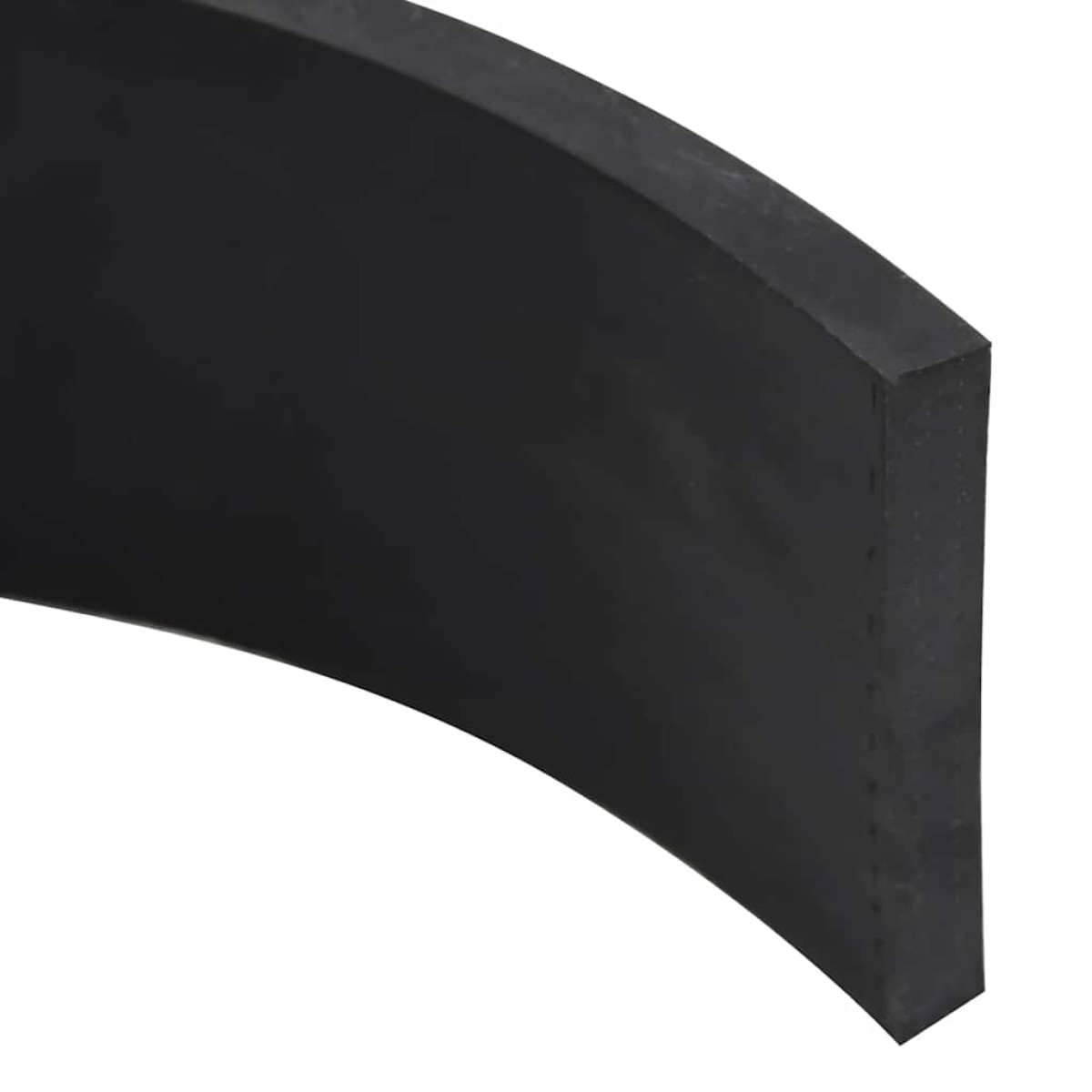 vidaXL Ελαστική Άκρη για Εκχιονιστικό Μαύρο 150x8x1 εκ.