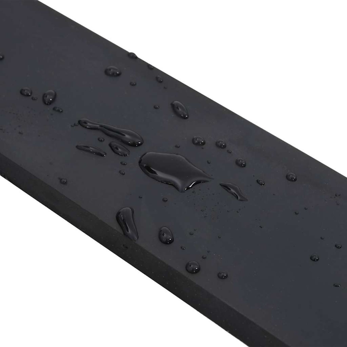 vidaXL Ελαστική Άκρη για Εκχιονιστικό Μαύρο 150x8x1 εκ.