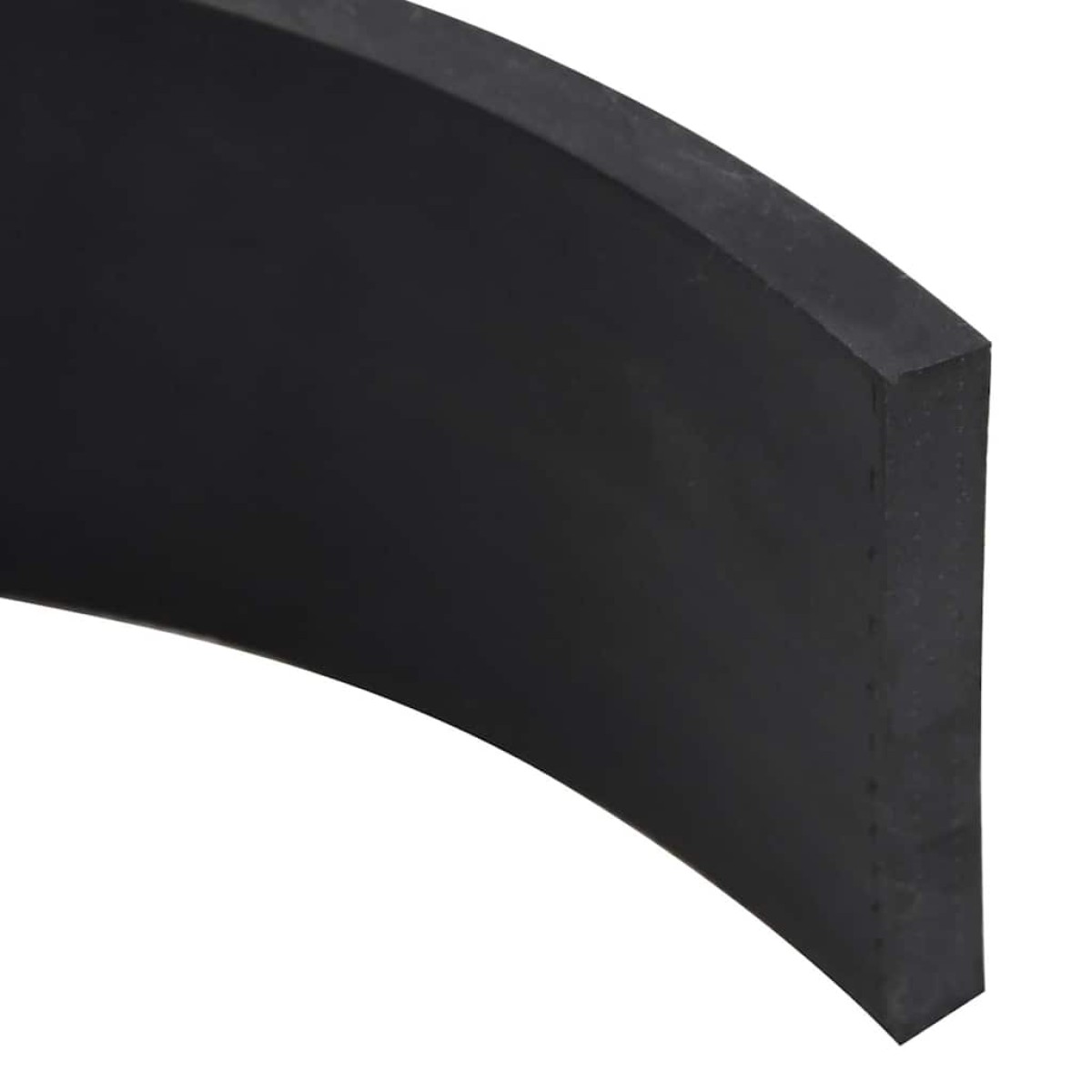 vidaXL Ελαστική Άκρη για Εκχιονιστικό Μαύρο 180x10x1 εκ.