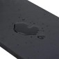 vidaXL Ελαστική Άκρη για Εκχιονιστικό Μαύρο 180x15x1 εκ.