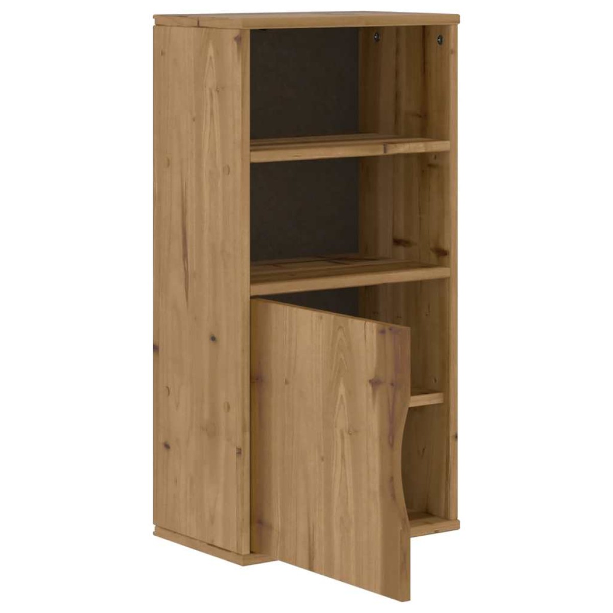 vidaXL Βοηθητικό Ντουλάπι ODDA 40x24x79 εκ. από Μασίφ Ξύλο Πεύκου