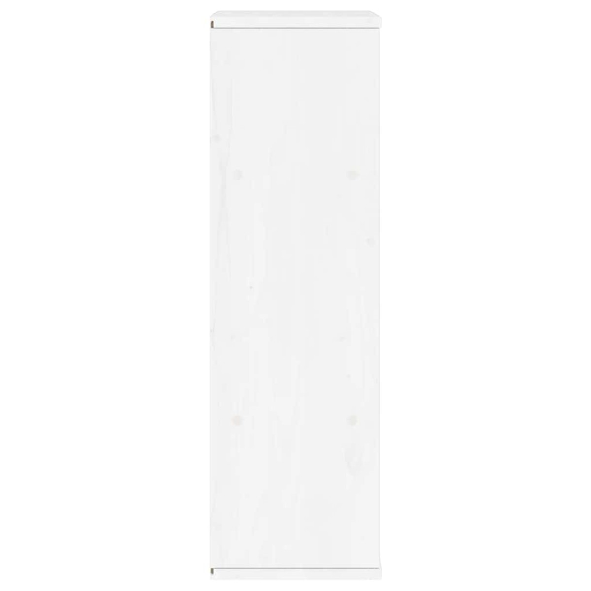 vidaXL Βοηθητικό Ντουλάπι ODDA Λευκό 40x24x79εκ. από Μασίφ Ξύλο Πεύκου