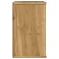 vidaXL Έπιπλο Τηλεόρασης με Συρτάρι ODDA 79x24x40εκ. Μασίφ Ξύλο Πεύκου