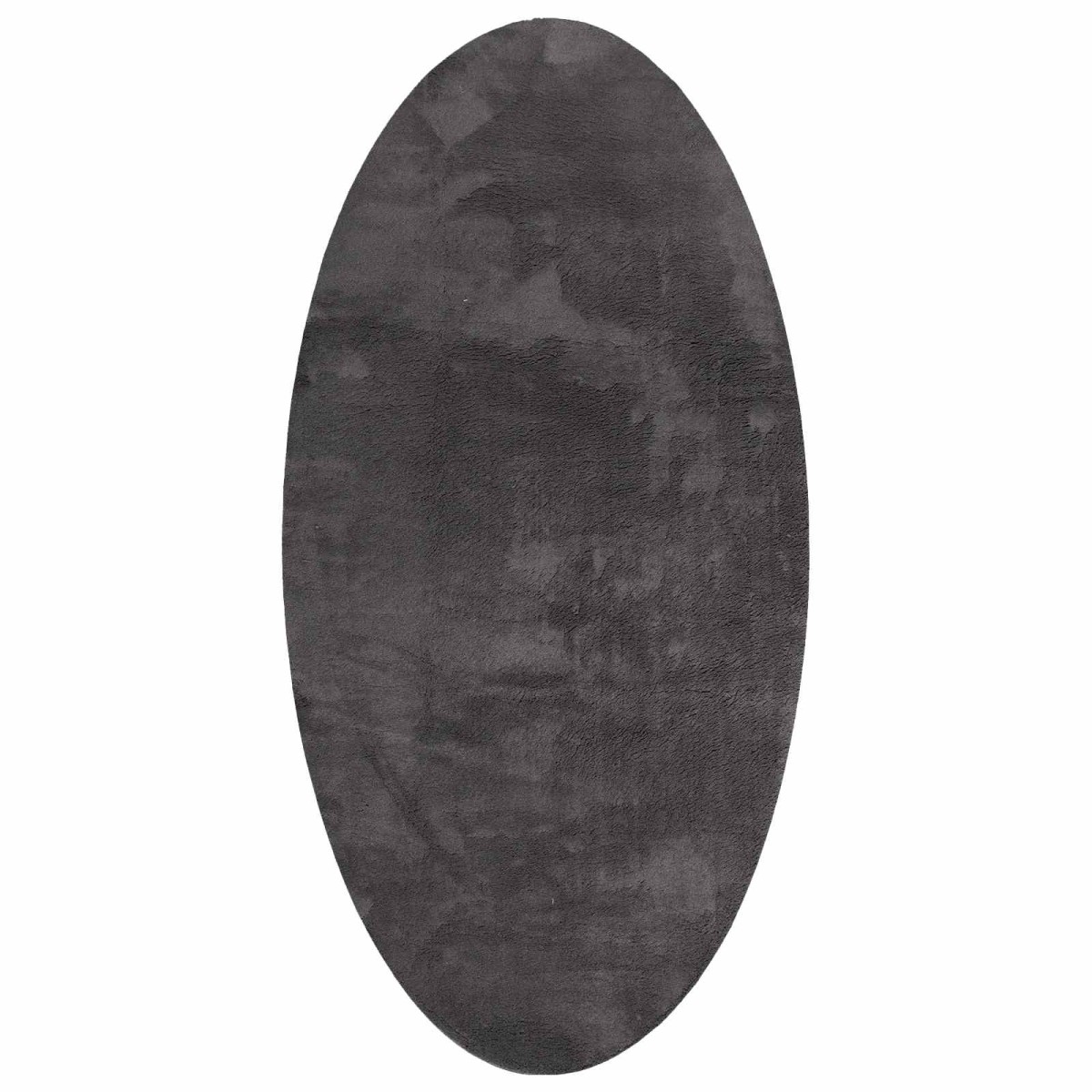 vidaXL Χαλιά χώρου Ωοειδής HUARTE Ανθρακί 100 x 200 cm