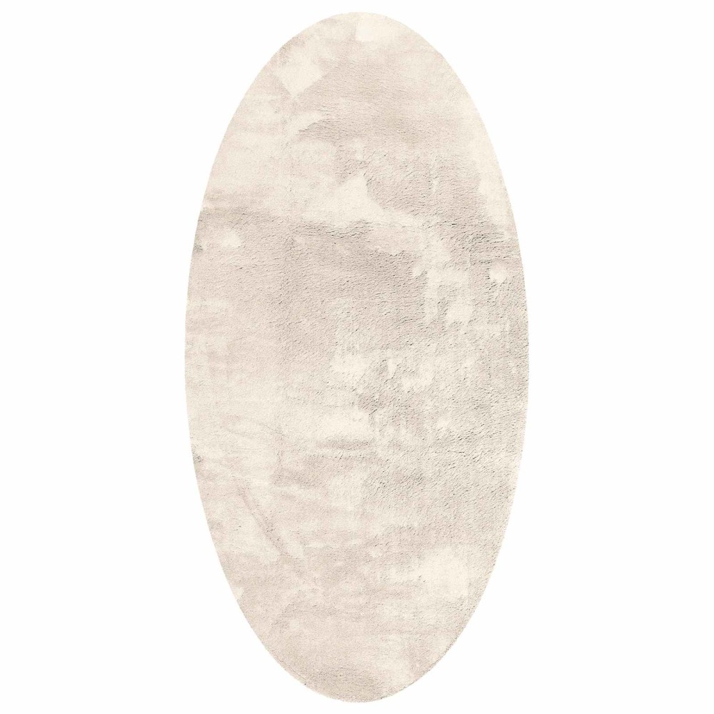 vidaXL Χαλί HUARTE Μπεζ 100 x 200 cm 100% Πολυεστέρας
