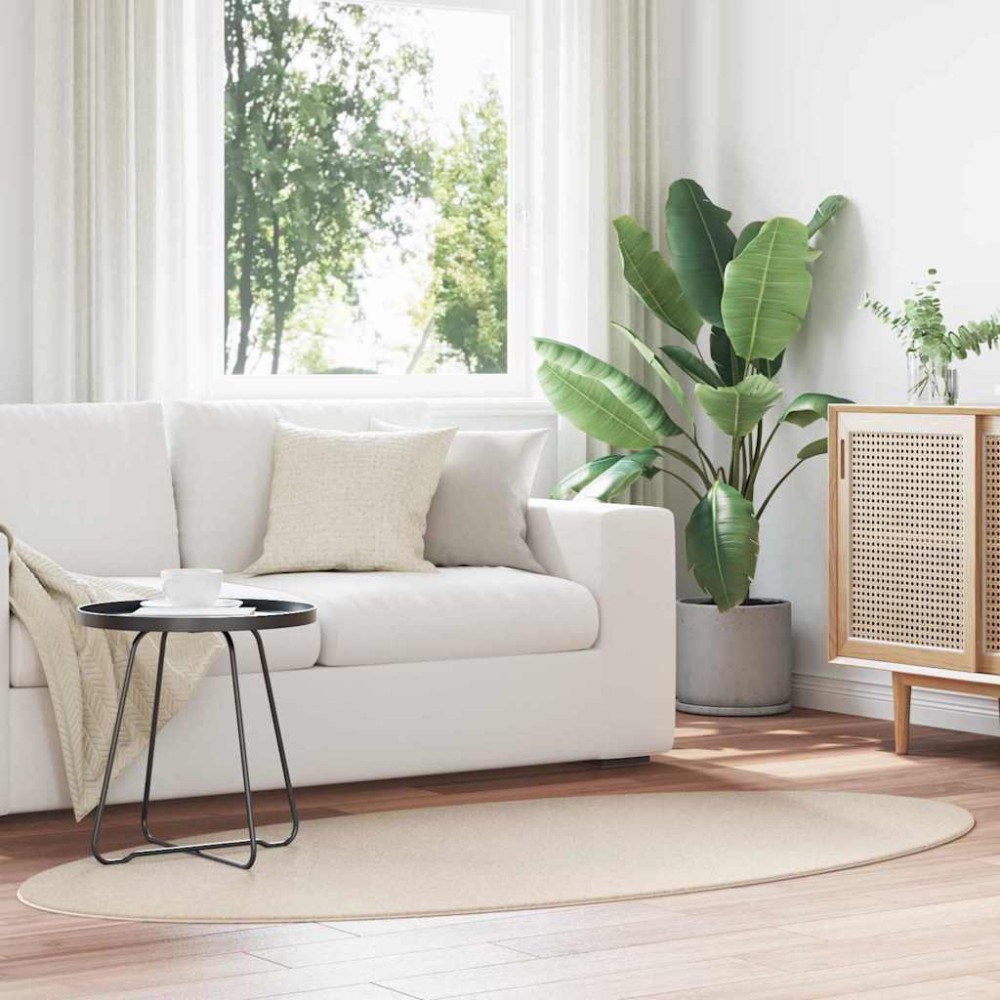 vidaXL Χαλί HUARTE Μπεζ 100 x 200 cm 100% Πολυεστέρας