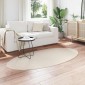 vidaXL Χαλί HUARTE Μπεζ 100 x 200 cm 100% Πολυεστέρας
