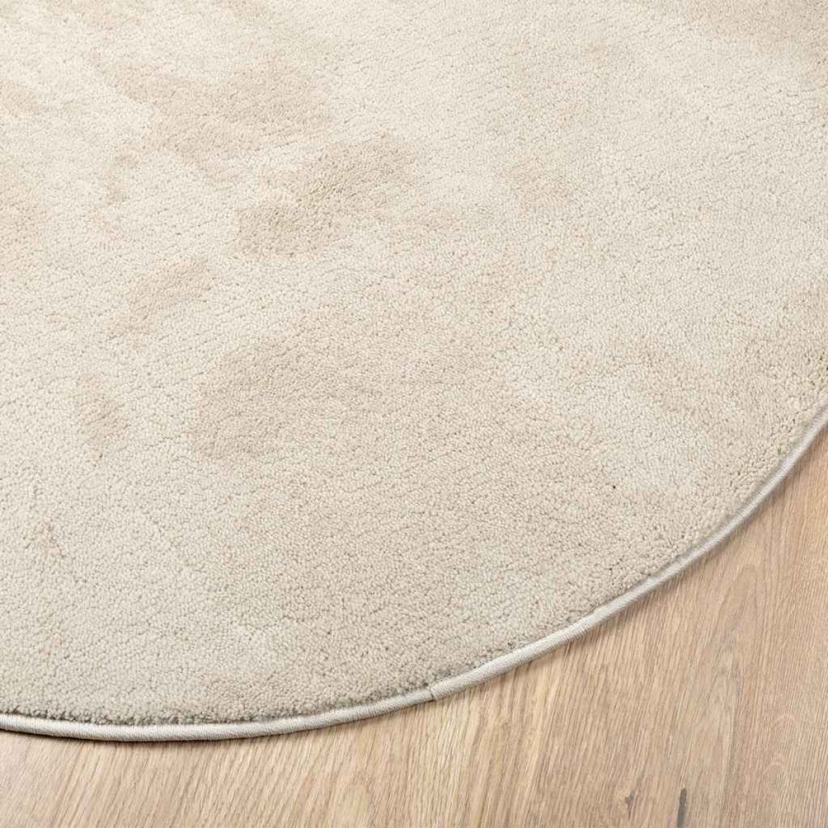 vidaXL Χαλί HUARTE Μπεζ 100 x 200 cm 100% Πολυεστέρας
