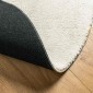 vidaXL Χαλιά χώρου Ωοειδής HUARTE Κρεμ 80 x 150 cm 100% Πολυεστέρας