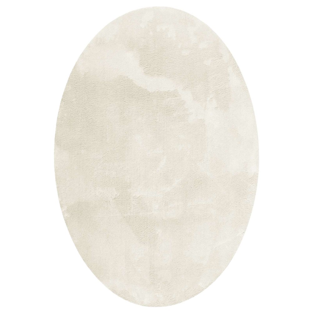 vidaXL Χαλιά χώρου Ωοειδής HUARTE Κρεμ 120 x 170 cm 100% Πολυεστέρας