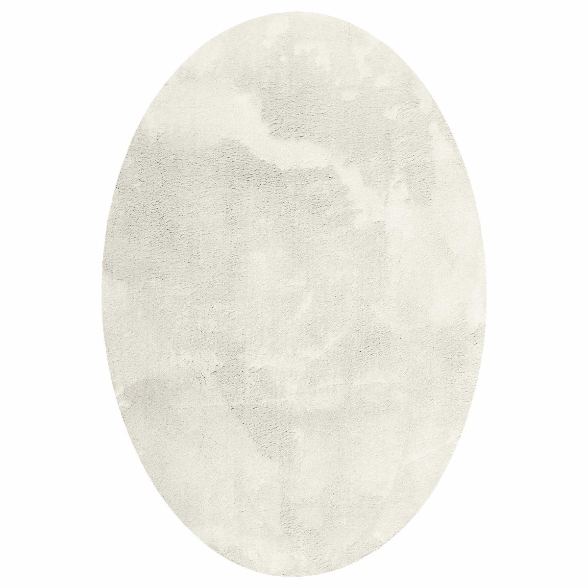 vidaXL Χαλιά χώρου Ωοειδής HUARTE Κρεμ 140 x 200 cm 100% Πολυεστέρας