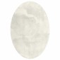 vidaXL Χαλιά χώρου Ωοειδής HUARTE Κρεμ 140 x 200 cm 100% Πολυεστέρας