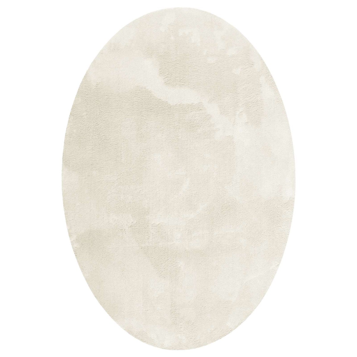 vidaXL Χαλιά χώρου Ωοειδής HUARTE Κρεμ 160 x 230 cm 100% Πολυεστέρας