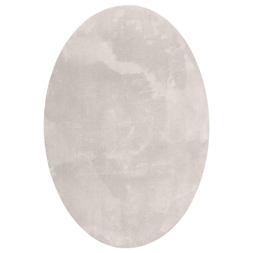 vidaXL Χαλιά χώρου Ωοειδής HUARTE Άμμος 140 x 200 cm 100% Πολυεστέρας