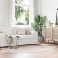 vidaXL Χαλιά χώρου Ωοειδής HUARTE Άμμος 160 x 230 cm 100% Πολυεστέρας