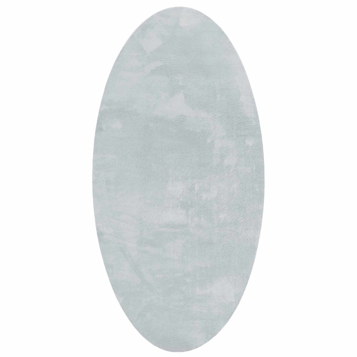 vidaXL Χαλιά χώρου Ωοειδής HUARTE Γκρι 100 x 200 cm 100% Πολυεστέρας