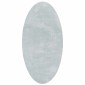vidaXL Χαλιά χώρου Ωοειδής HUARTE Γκρι 100 x 200 cm 100% Πολυεστέρας