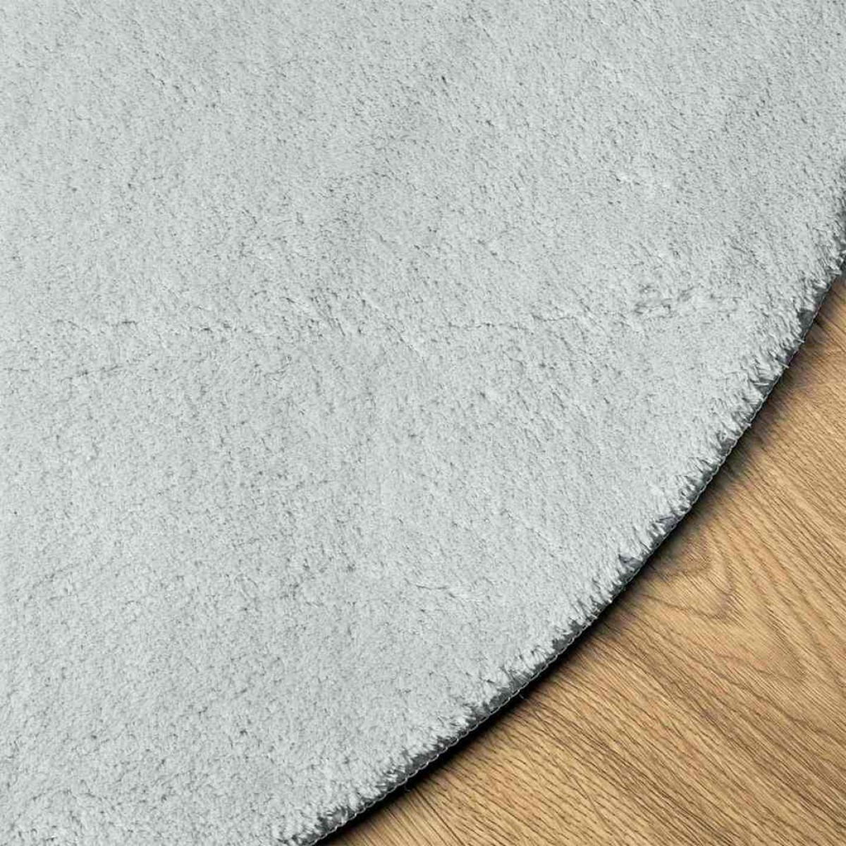 vidaXL Χαλιά χώρου Ωοειδής HUARTE Γκρι 120 x 170 cm 100% Πολυεστέρας