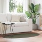 vidaXL Χαλιά χώρου HUARTE Δασώδες Πράσινο 80 x 150 cm 100% Πολυεστέρας