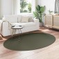 vidaXL Χαλιά χώρου HUARTE Δασώδες Πράσινο 140 x 200 cm